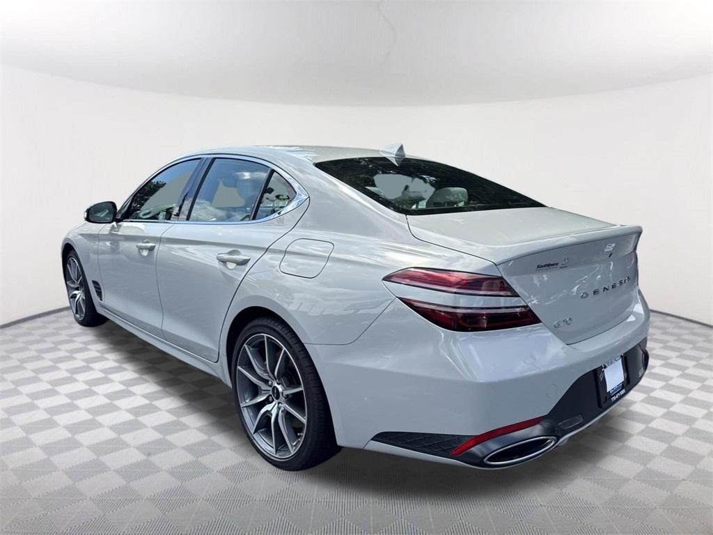new 2025 Genesis G70 car, priced at $43,690