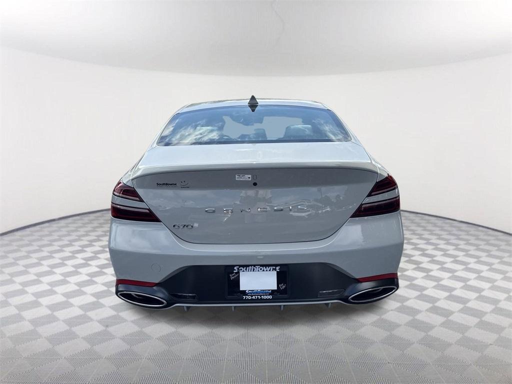 new 2025 Genesis G70 car, priced at $43,690