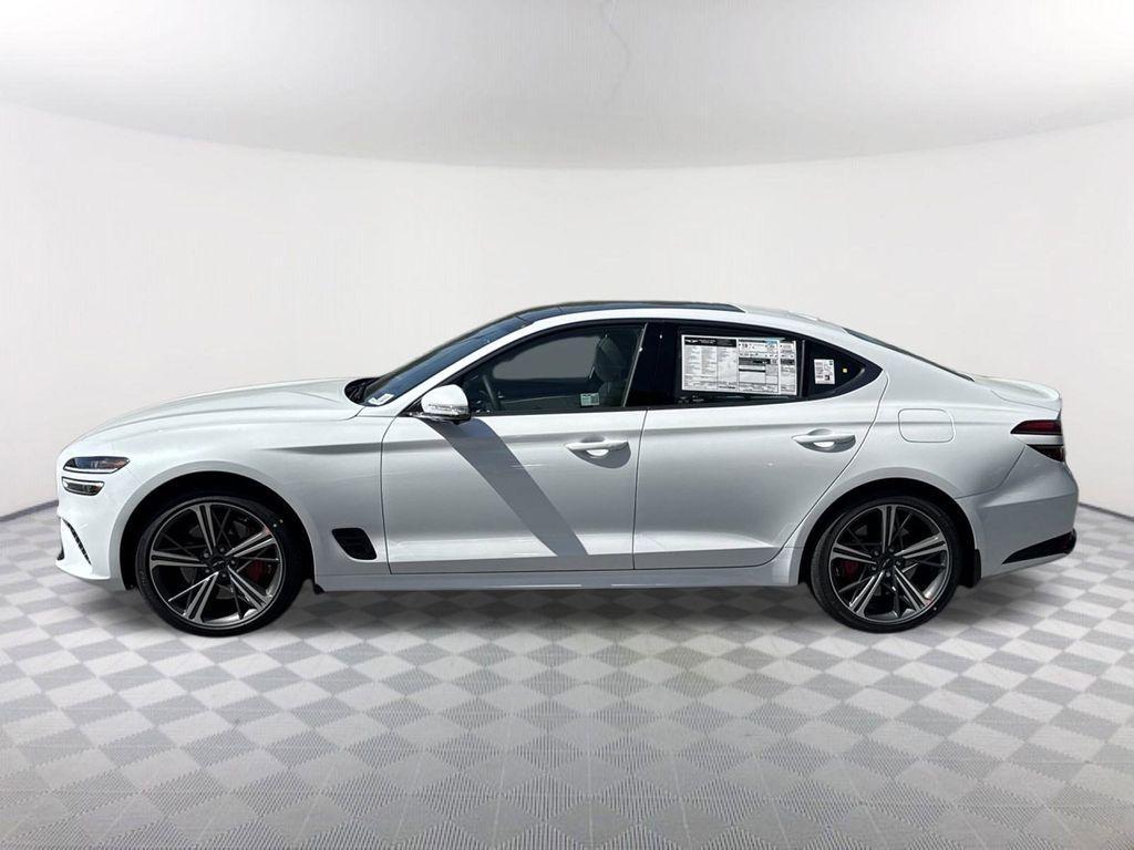 new 2025 Genesis G70 car, priced at $54,830