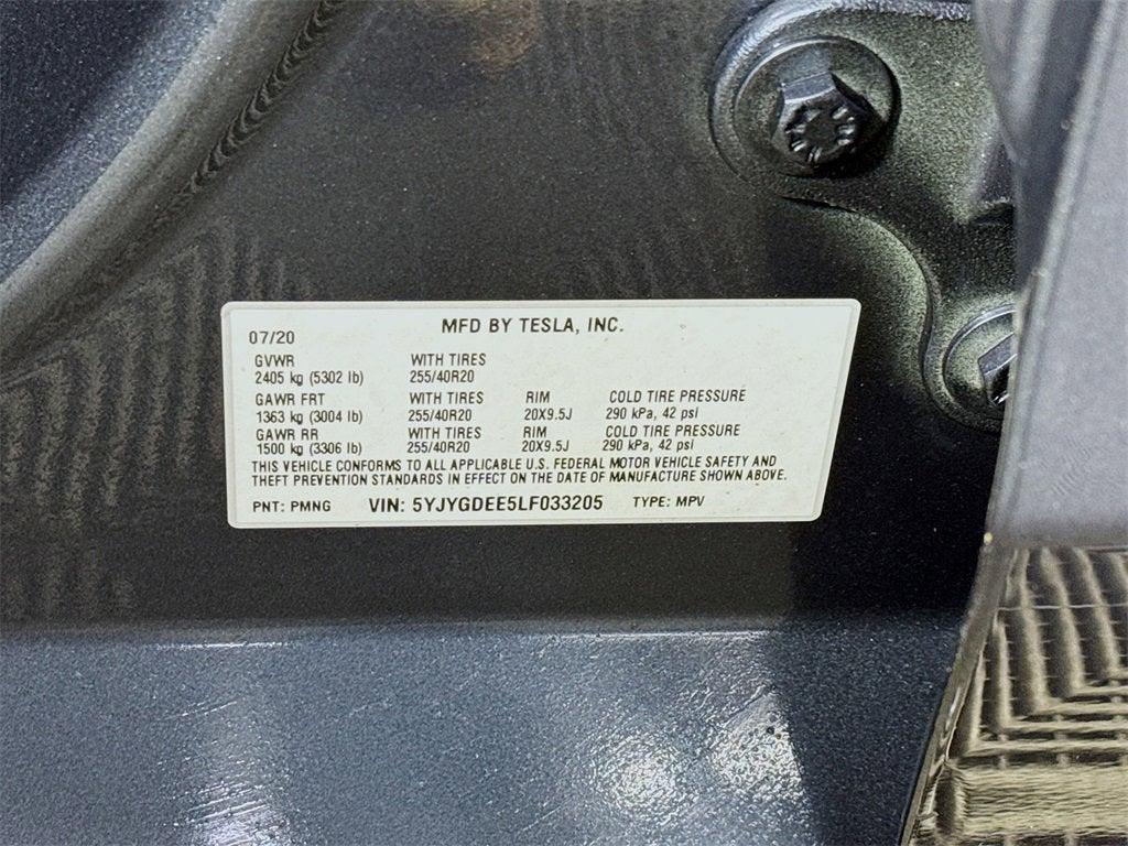 used 2020 Tesla Model Y car, priced at $19,997