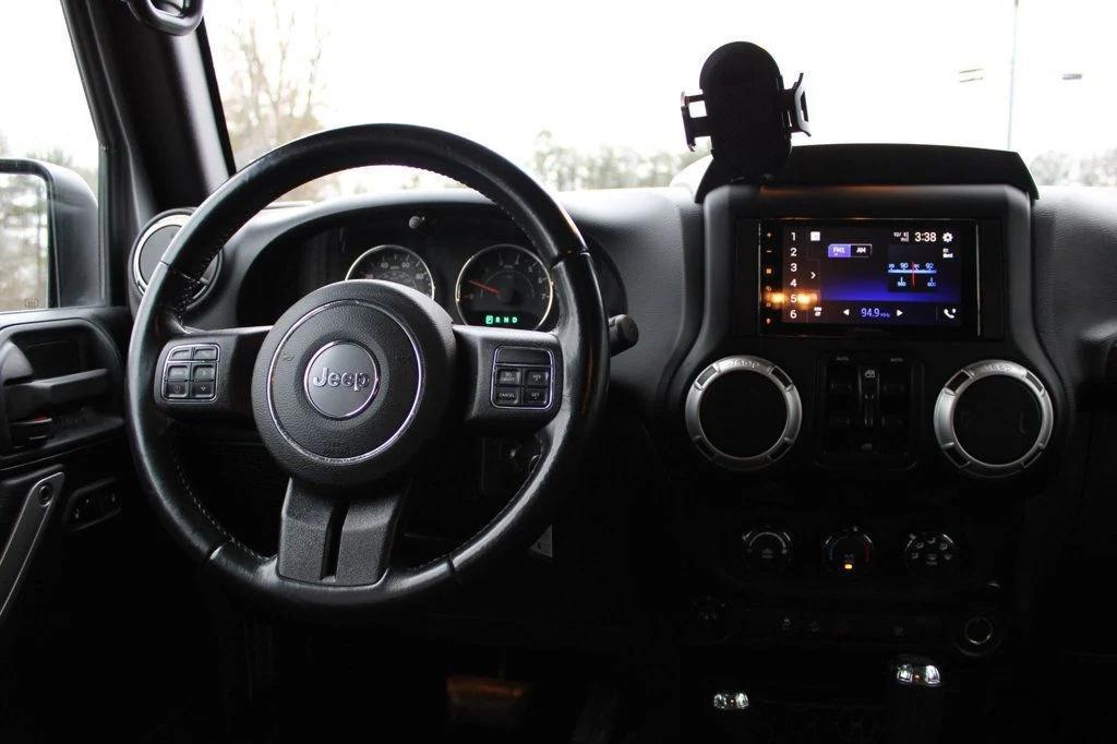 used 2017 Jeep Wrangler Unlimited car, priced at $19,695