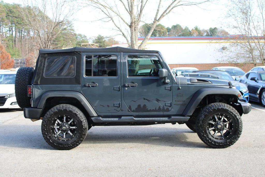 used 2016 Jeep Wrangler Unlimited car, priced at $17,695