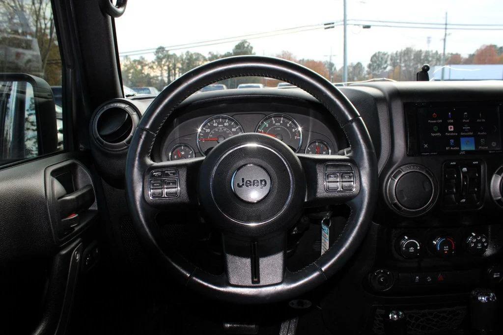 used 2016 Jeep Wrangler Unlimited car, priced at $17,695