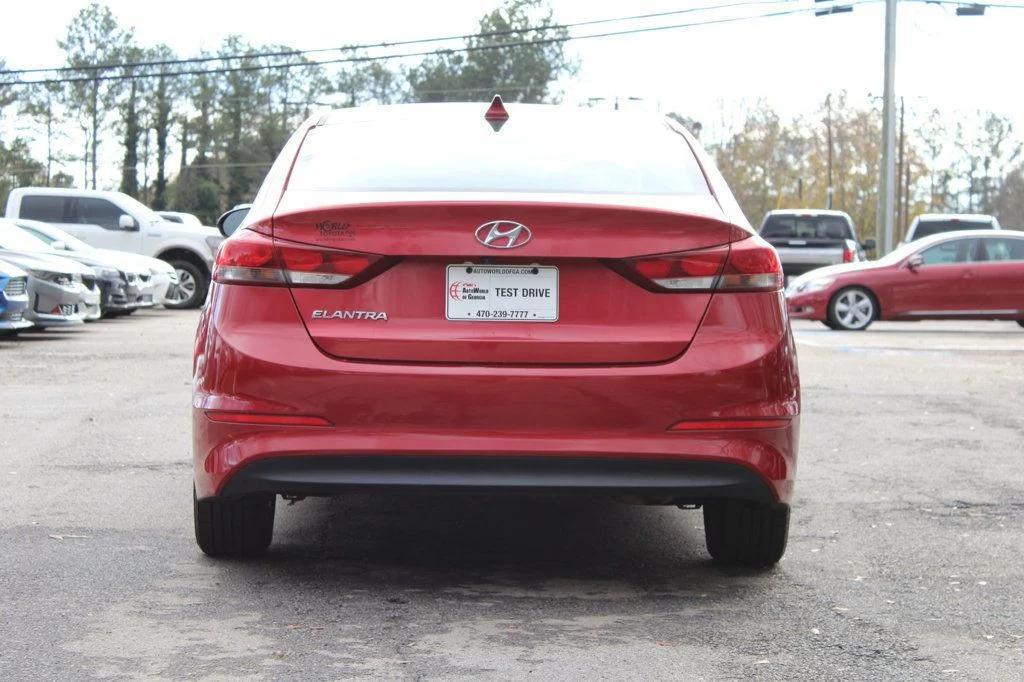 used 2018 Hyundai Elantra car, priced at $8,995