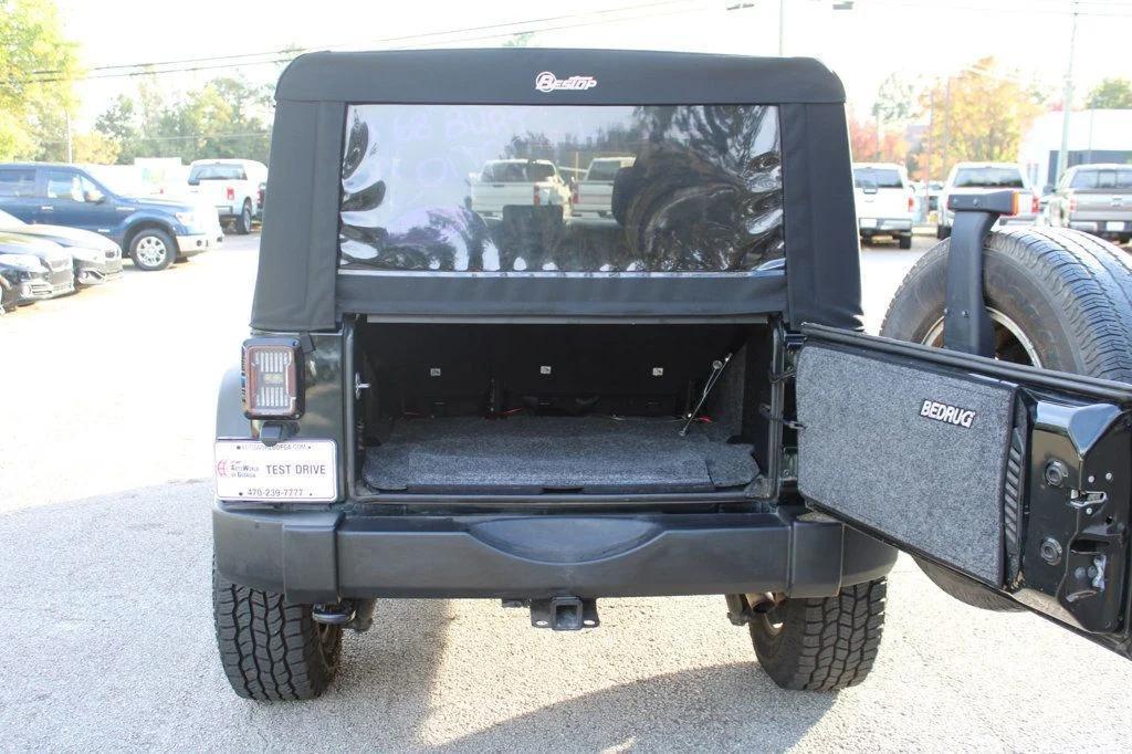 used 2012 Jeep Wrangler Unlimited car, priced at $12,895