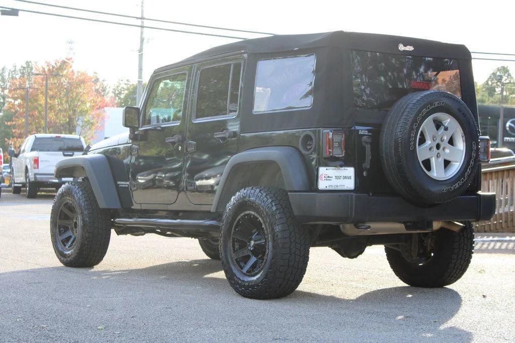 used 2012 Jeep Wrangler Unlimited car, priced at $12,895