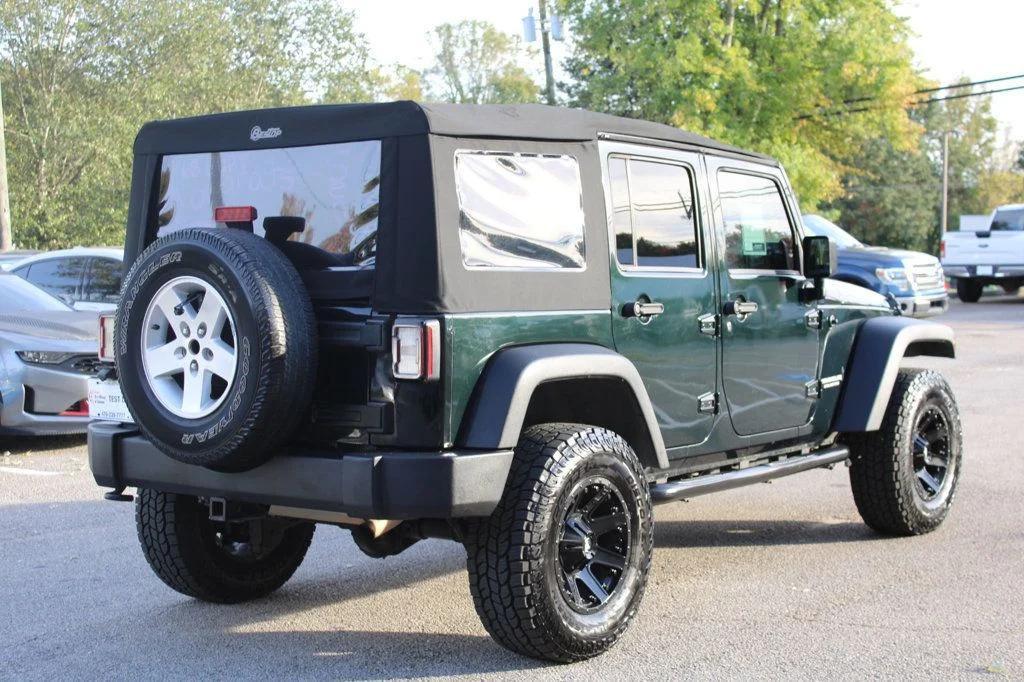 used 2012 Jeep Wrangler Unlimited car, priced at $12,895