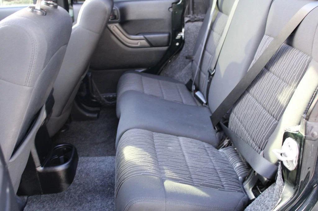 used 2012 Jeep Wrangler Unlimited car, priced at $12,895