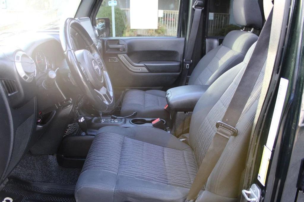 used 2012 Jeep Wrangler Unlimited car, priced at $12,895