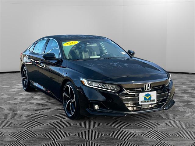 used 2022 Honda Accord car, priced at $23,235