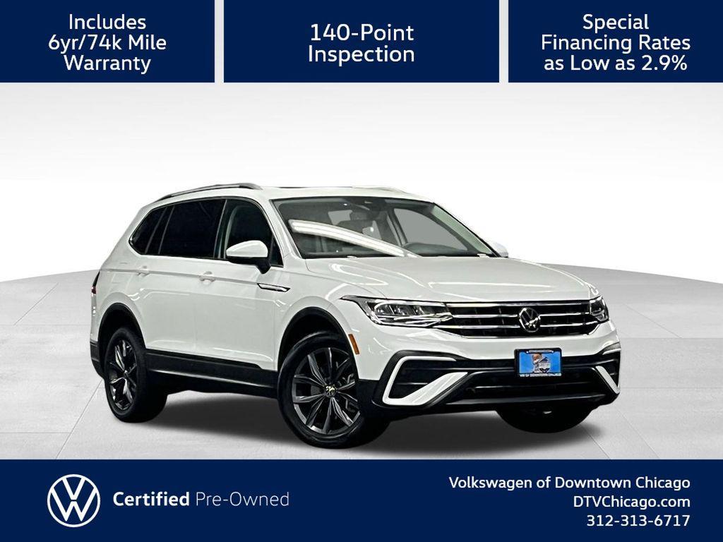 used 2022 Volkswagen Tiguan car, priced at $23,500