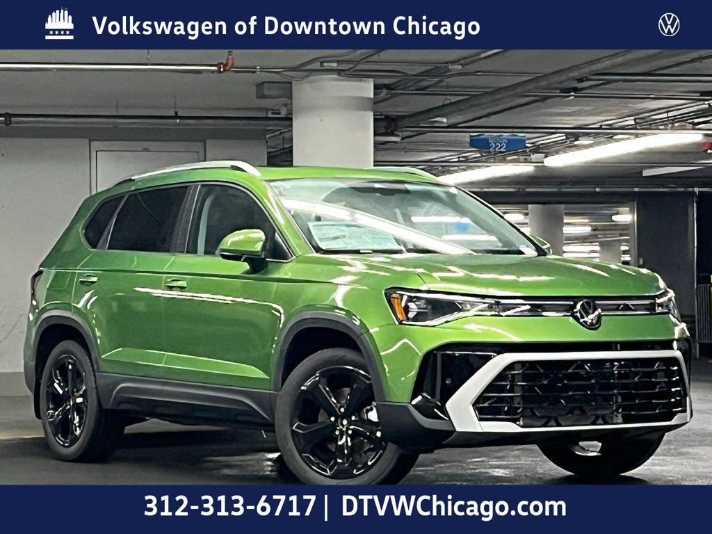 new 2025 Volkswagen Taos car, priced at $29,840