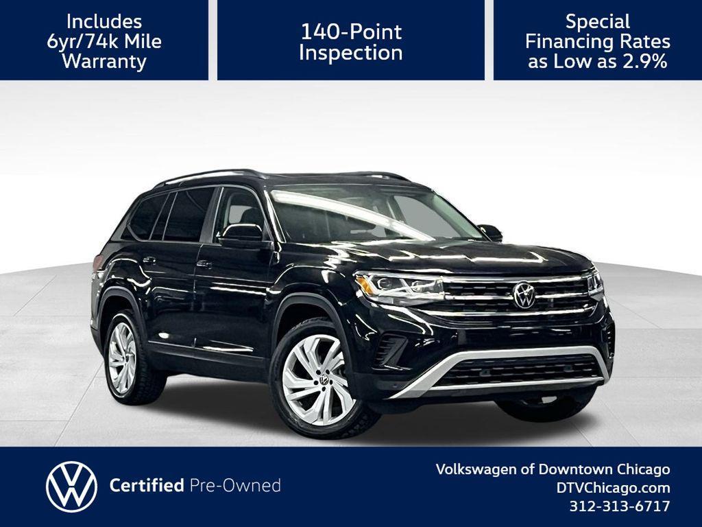 used 2023 Volkswagen Atlas car, priced at $27,000