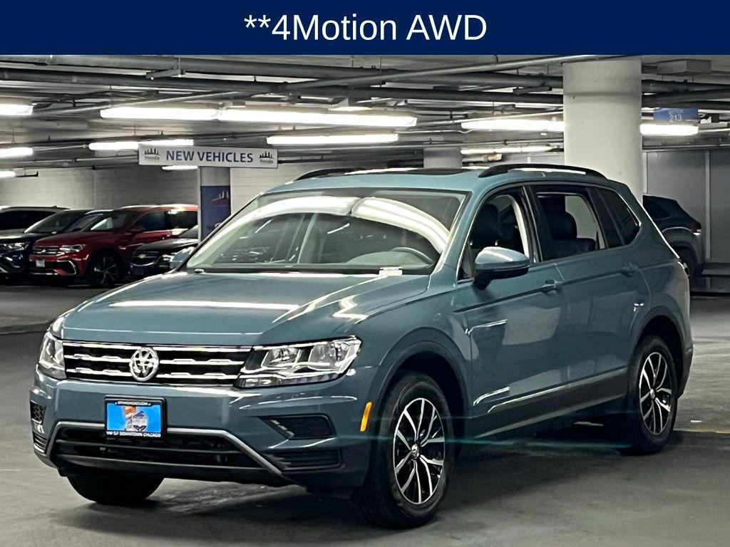 used 2021 Volkswagen Tiguan car, priced at $18,500