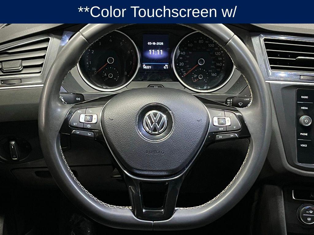 used 2021 Volkswagen Tiguan car, priced at $18,500