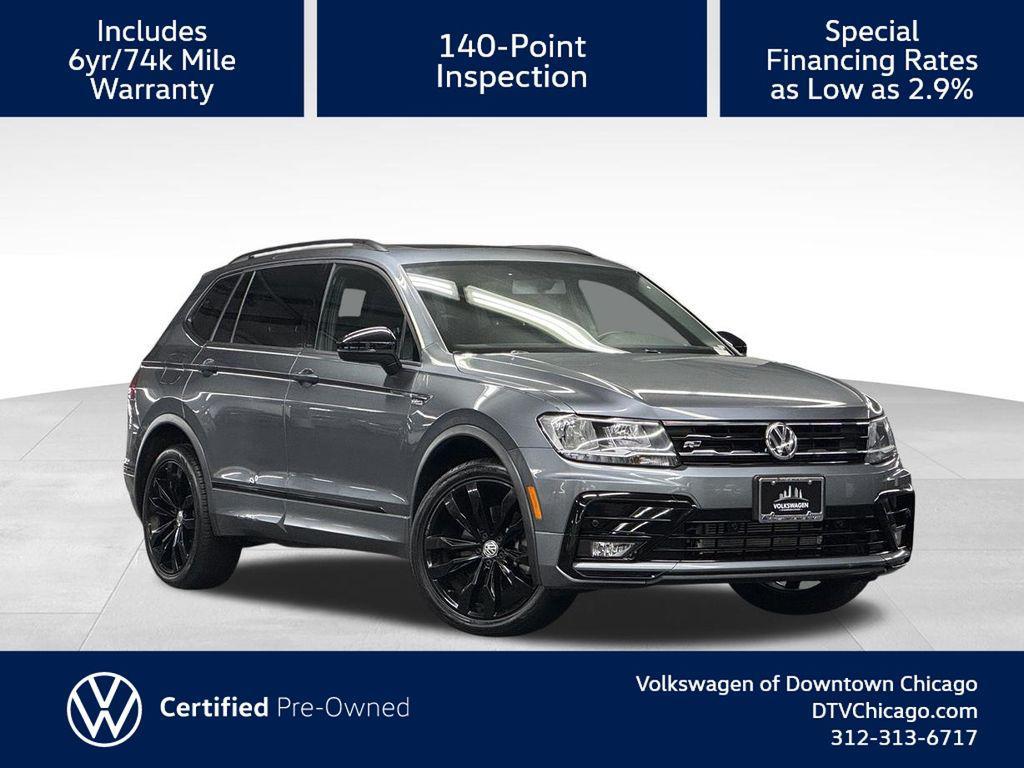 used 2021 Volkswagen Tiguan car, priced at $20,912