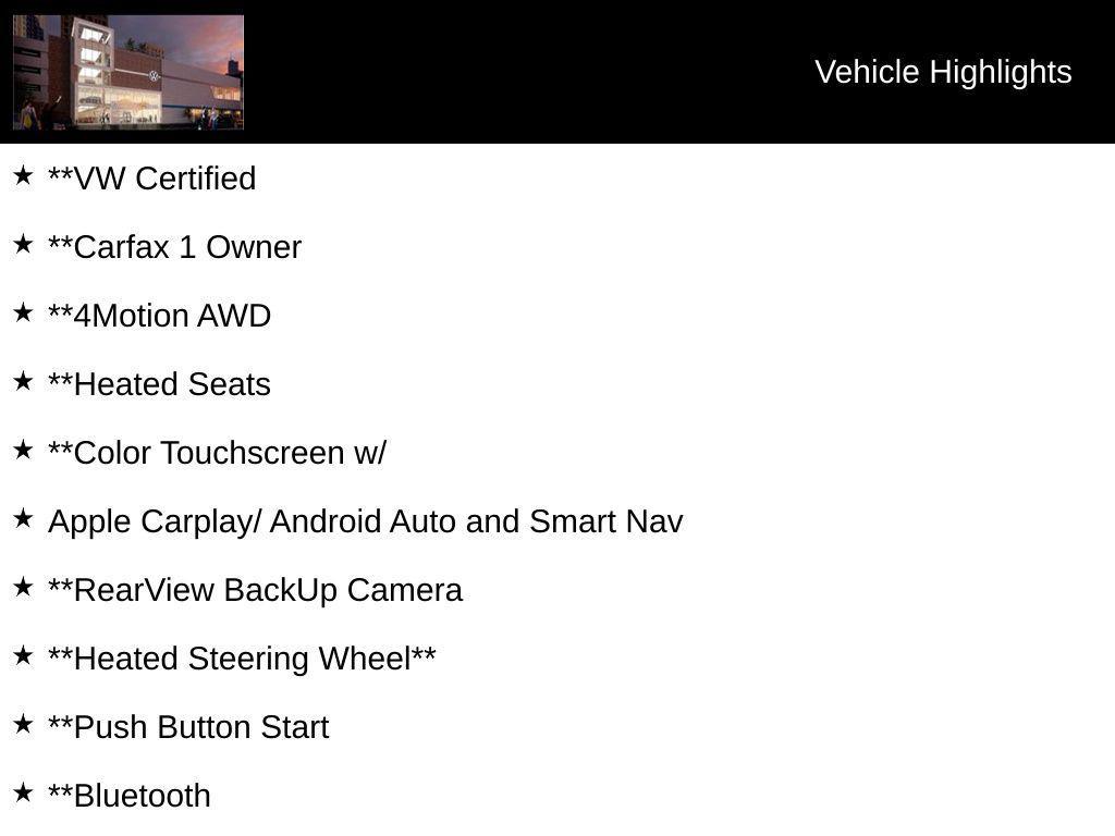 used 2024 Volkswagen Taos car, priced at $19,500