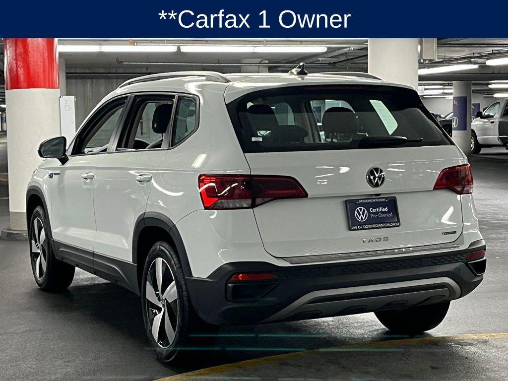used 2024 Volkswagen Taos car, priced at $19,500