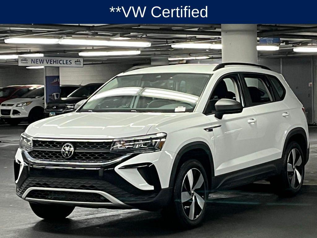 used 2024 Volkswagen Taos car, priced at $19,500