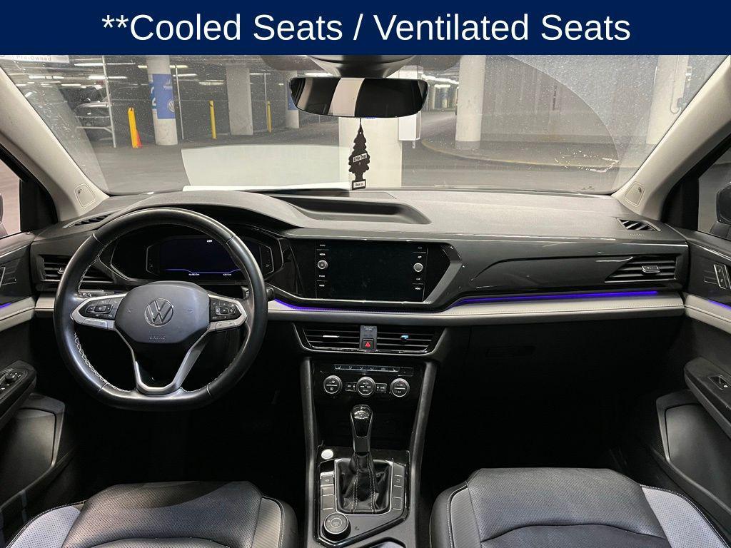 used 2023 Volkswagen Taos car, priced at $21,412