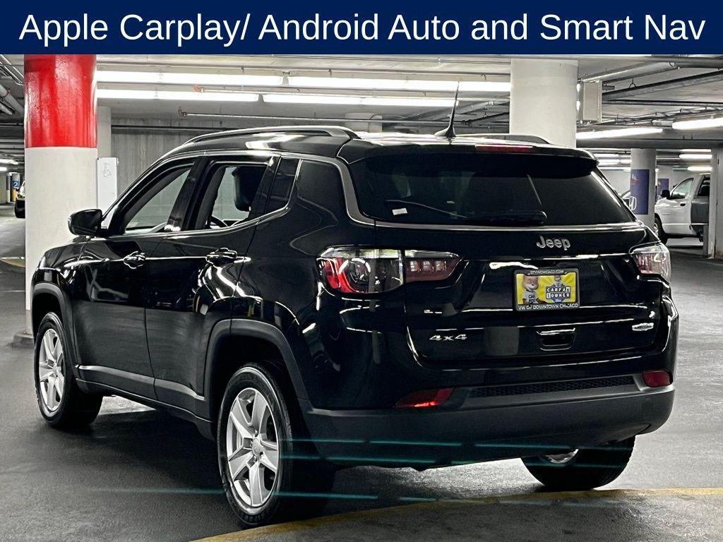used 2022 Jeep Compass car, priced at $18,500