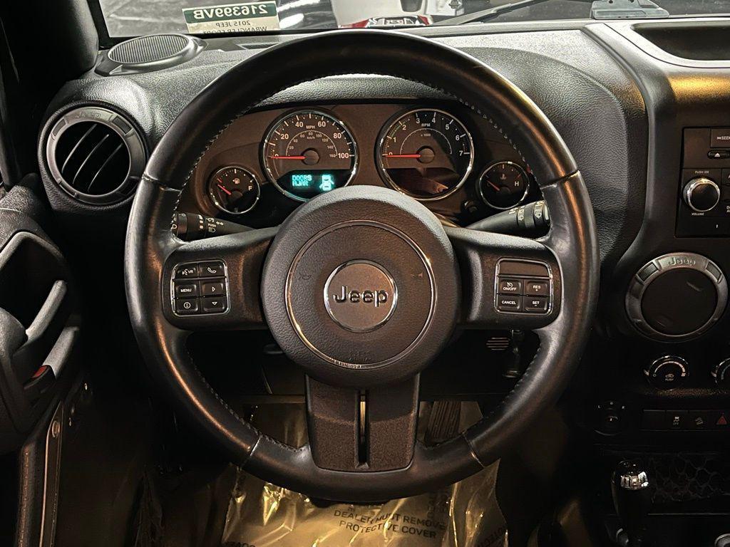 used 2015 Jeep Wrangler Unlimited car, priced at $12,912