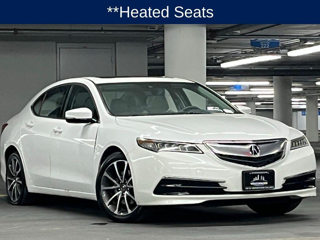 used 2015 Acura TLX car, priced at $14,000