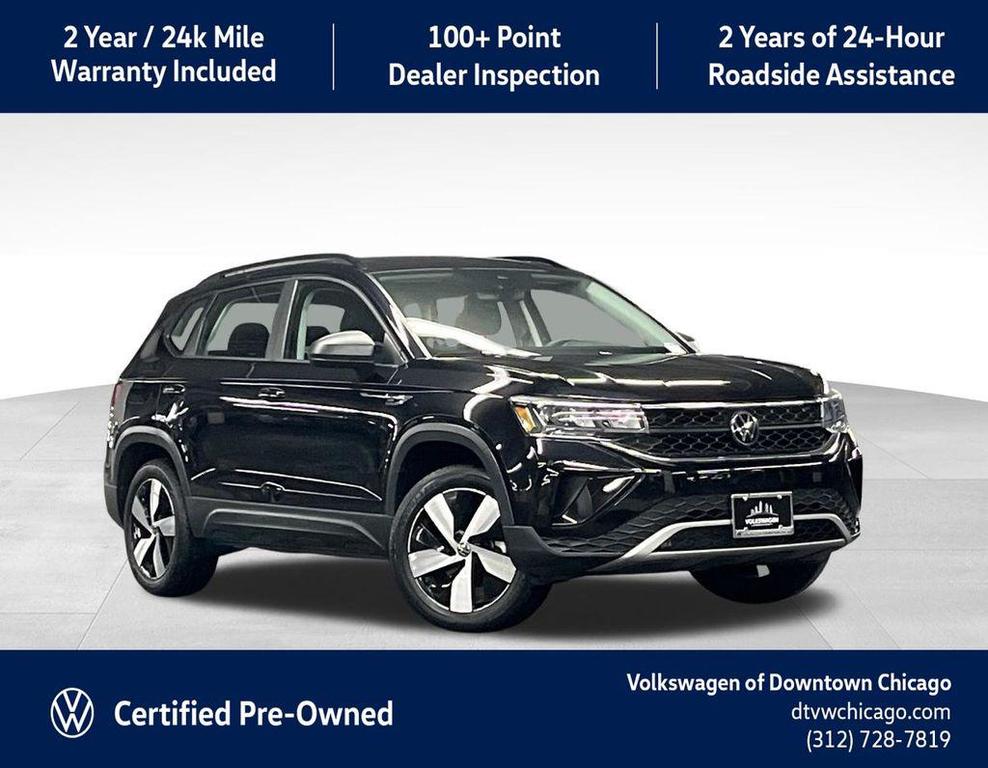 used 2023 Volkswagen Taos car, priced at $19,912