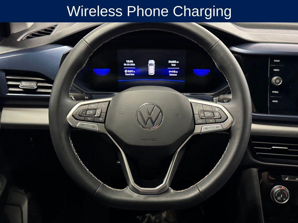 used 2023 Volkswagen Taos car, priced at $21,413
