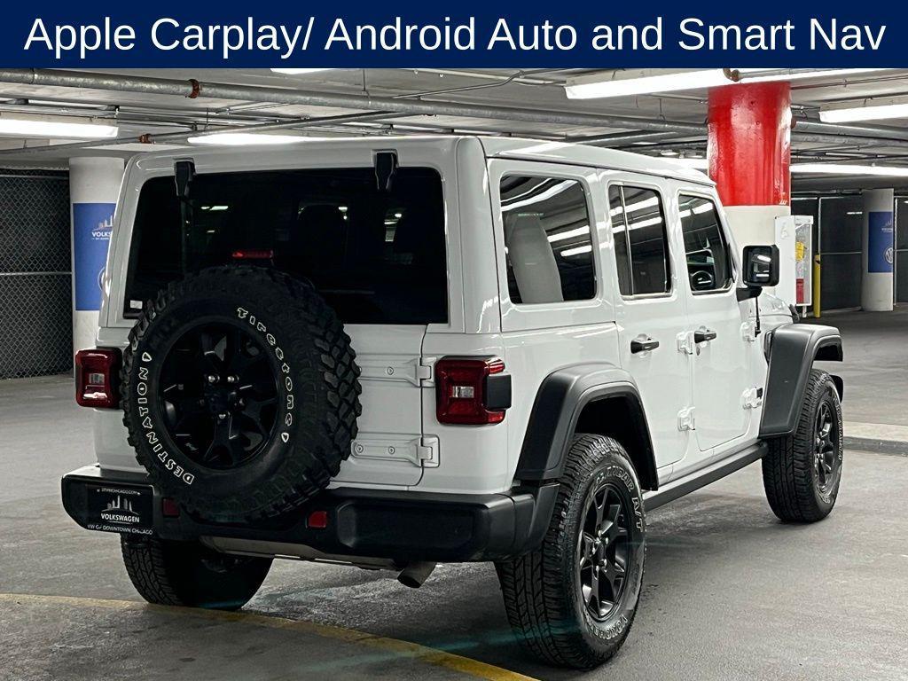 used 2021 Jeep Wrangler car, priced at $25,000