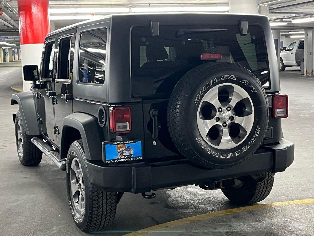 used 2017 Jeep Wrangler Unlimited car, priced at $15,500