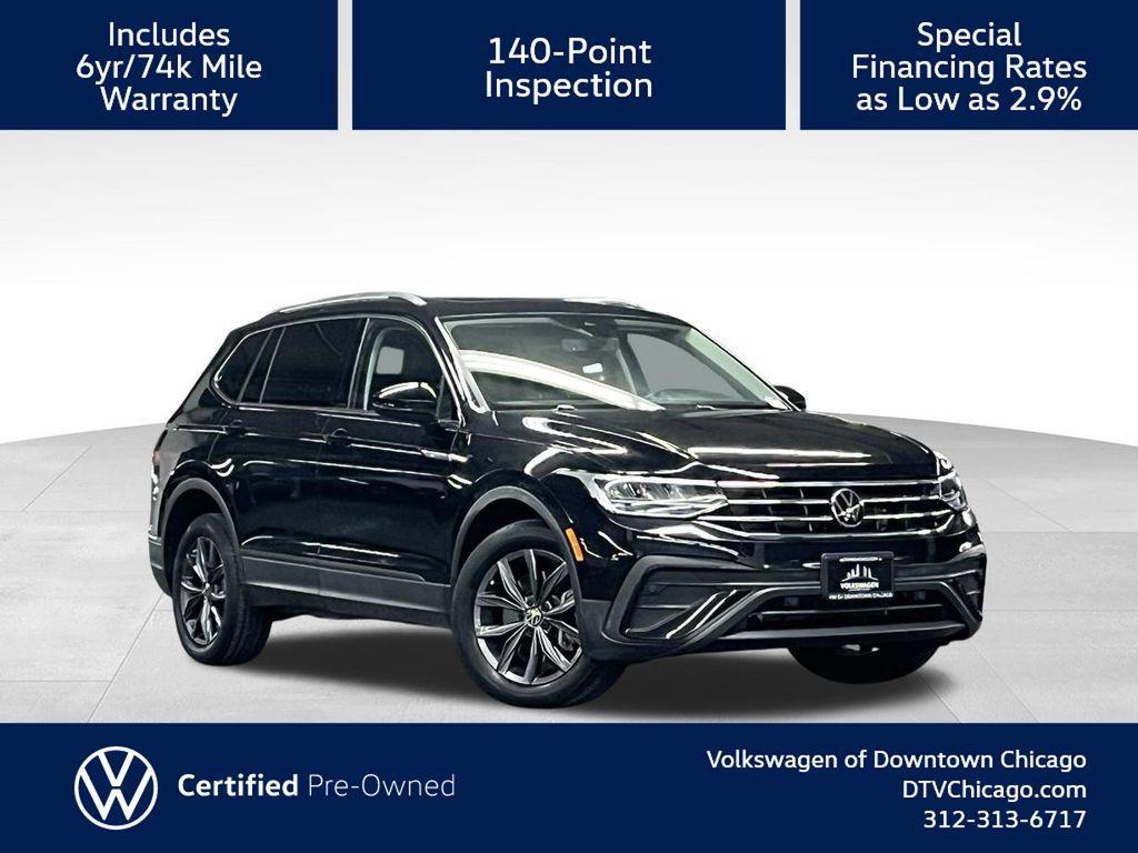 used 2022 Volkswagen Tiguan car, priced at $22,378