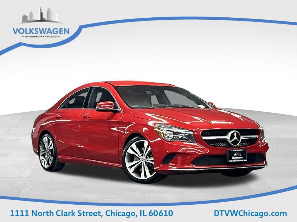used 2018 Mercedes-Benz CLA 250 car, priced at $14,500