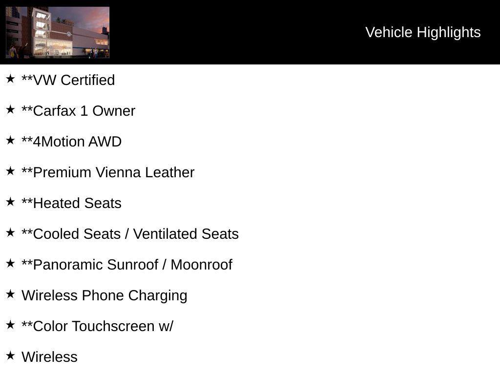used 2025 Volkswagen Atlas car, priced at $44,912