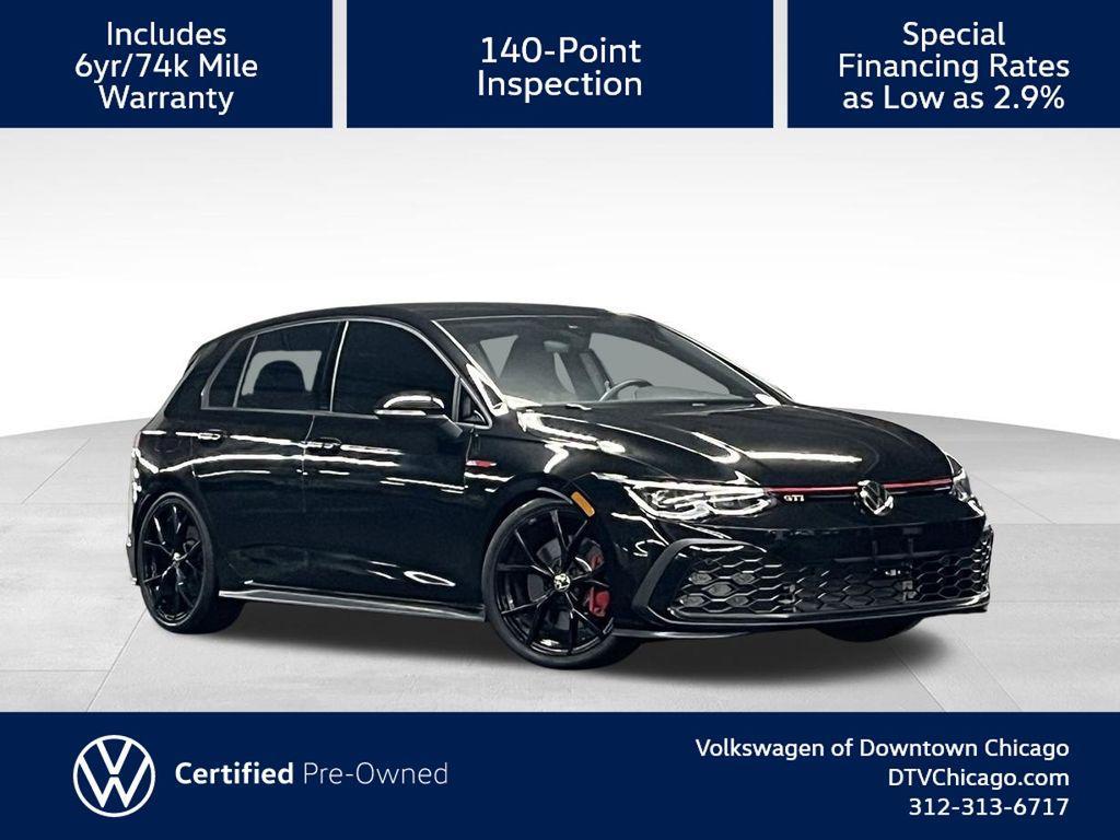 used 2024 Volkswagen Golf GTI car, priced at $33,913