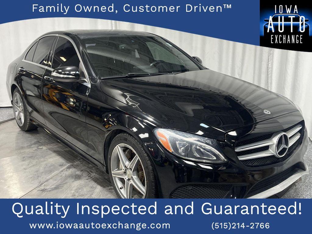 used 2015 Mercedes-Benz C-Class car, priced at $13,441