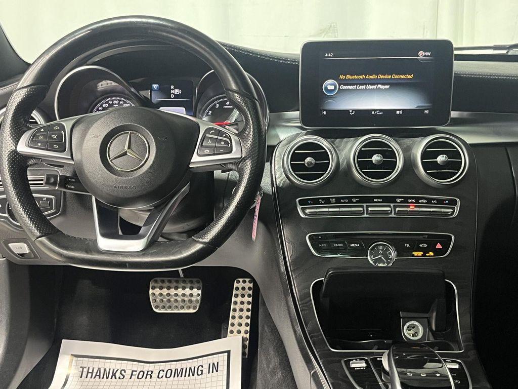 used 2015 Mercedes-Benz C-Class car, priced at $16,441
