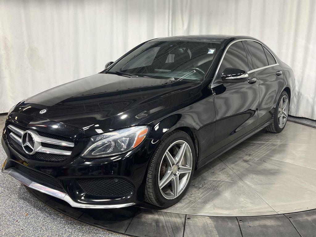 used 2015 Mercedes-Benz C-Class car, priced at $16,441