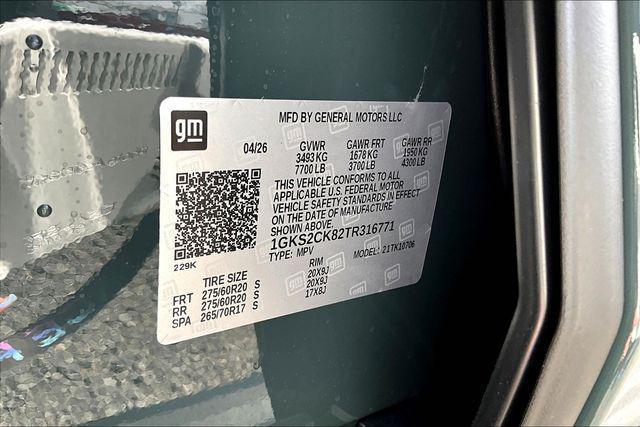 new 2026 GMC Yukon car, priced at $89,719