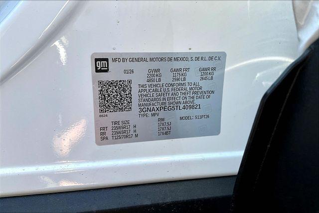 new 2026 Chevrolet Equinox car, priced at $31,798