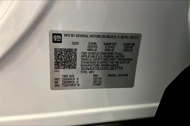 new 2026 Chevrolet Equinox car, priced at $39,992