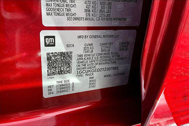 new 2026 Chevrolet Silverado 1500 car, priced at $68,935