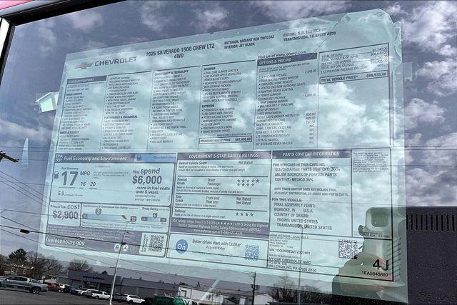 new 2026 Chevrolet Silverado 1500 car, priced at $68,935