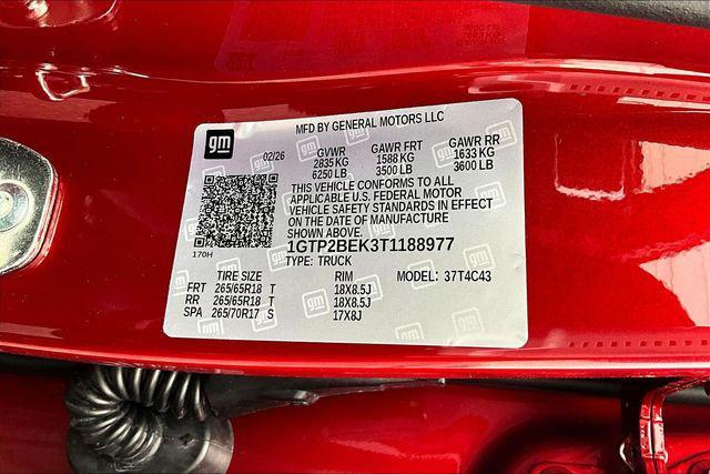 new 2026 GMC Canyon car, priced at $45,810