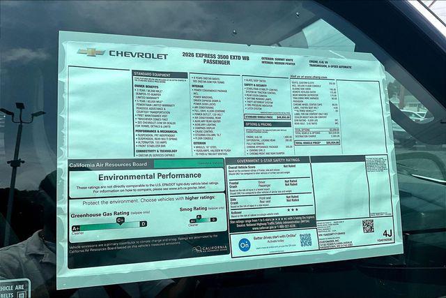 new 2026 Chevrolet Express 3500 car, priced at $49,901