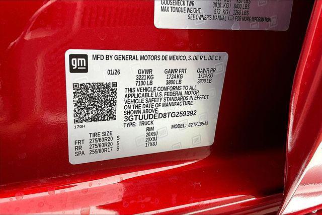 new 2026 GMC Sierra 1500 car, priced at $63,551