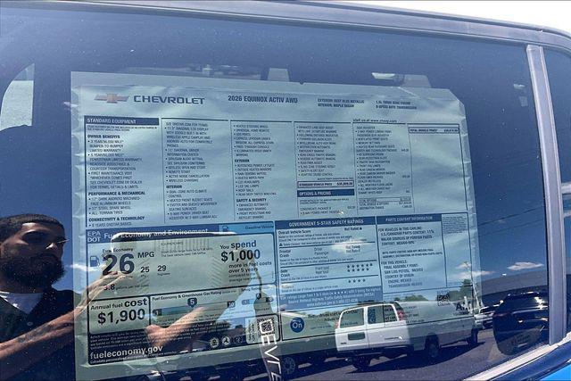 new 2026 Chevrolet Equinox car, priced at $35,911