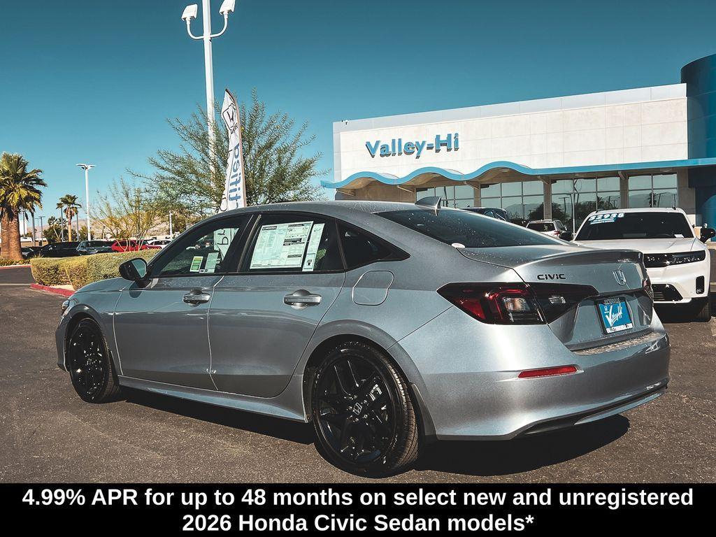 new 2026 Honda Civic car, priced at $27,790