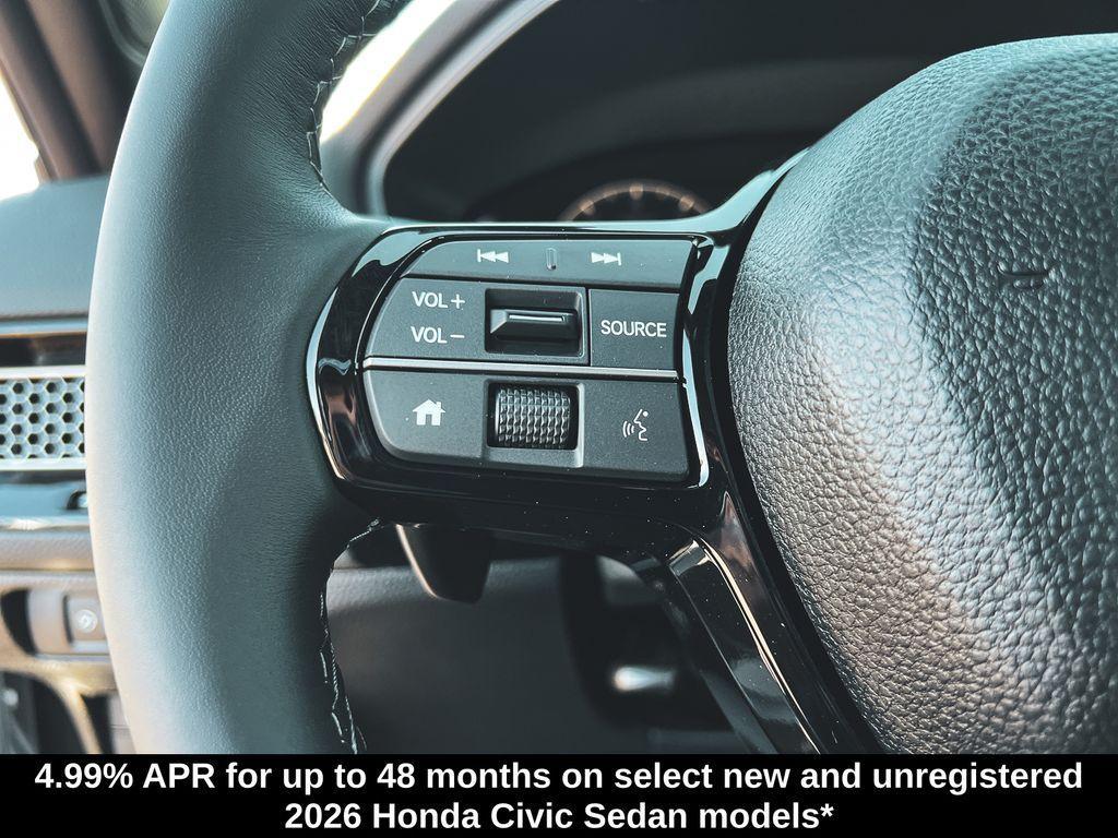 new 2026 Honda Civic car, priced at $27,790