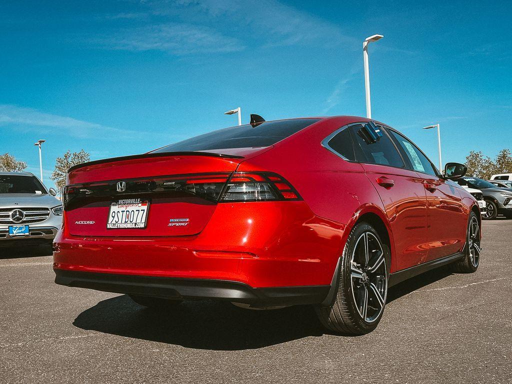 used 2025 Honda Accord Hybrid car, priced at $31,477